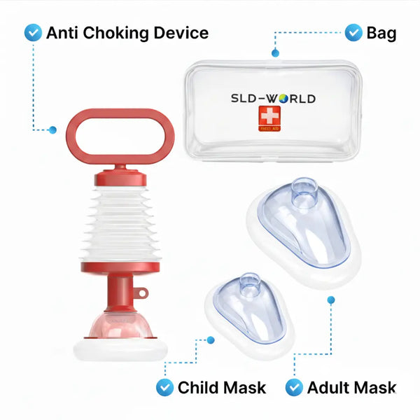 SLD-WORLD anti-choking device - emergency airway rescue tool